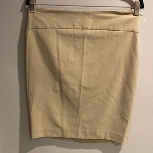 The Limited Tan Mini Skirt